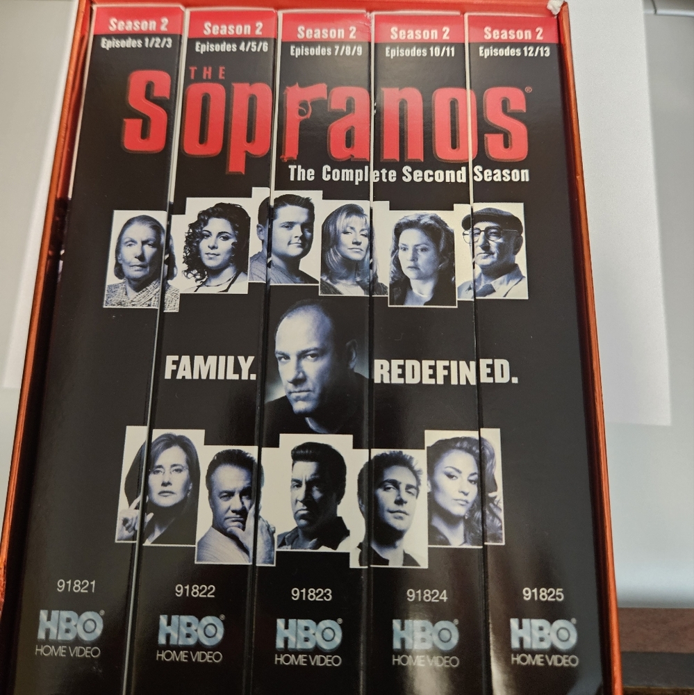 The Sopranos Complete Second Season 5 VHS Tapes. - Picture 4 of 4